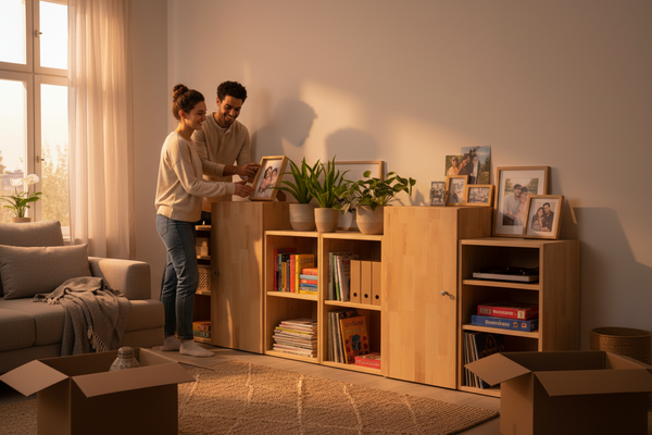 Beim Zusammenziehen – Möbel, die gemeinsam wachsen